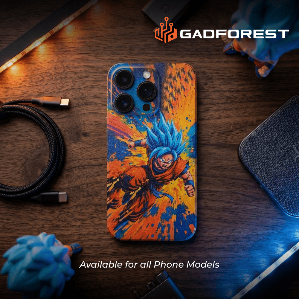 Dragon Ball Super SSGSS Goku 3D Embossed Wrap - Gadforest