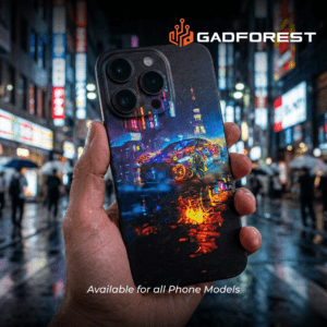 Neon Nightlife Graffiti Supercar 3D Embossed Wrap - Gadforest