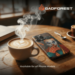 Gritty Joker Smoking 3D Embossed Wrap - Gadforest