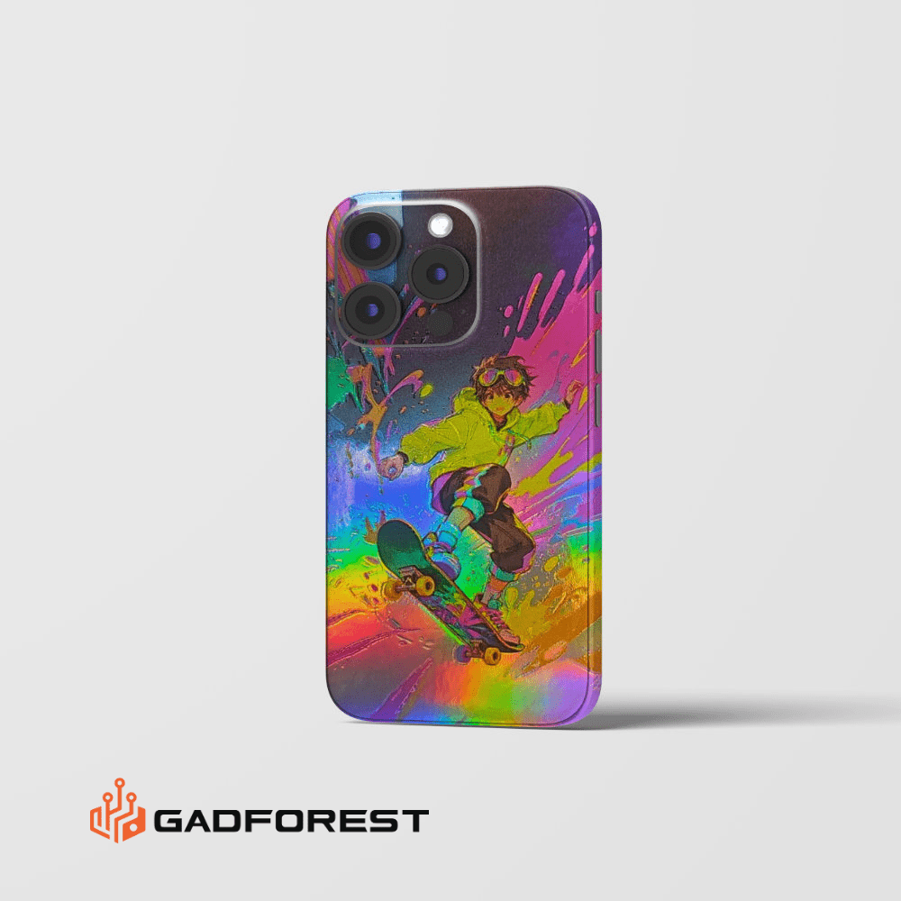 Cyberpunk Skater 3D Embossed Wrap - Gadforest