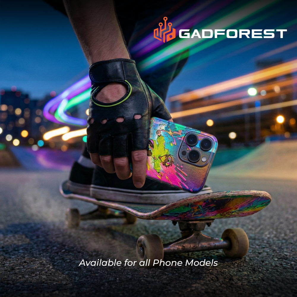 Cyberpunk Skater 3D Embossed Wrap - Gadforest