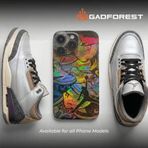 Iconic Sneaker Collage 3D Embossed Wrap - Gadforest