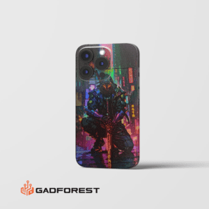 Cyber-Ninja Neon 3D Embossed Wrap - Gadforest