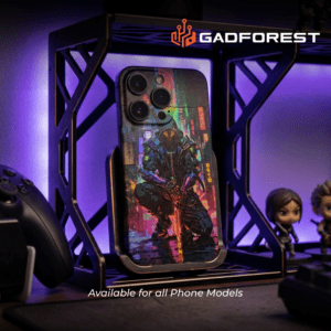 Cyber-Ninja Neon 3D Embossed Wrap - Gadforest