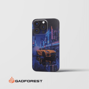 Neon Night Porsche 3D Embossed Wrap