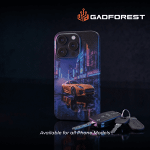 Neon Night Porsche 3D Embossed Wrap