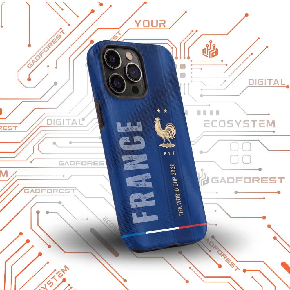 France WC26 Double Layer Mobile Case – GADFOREST